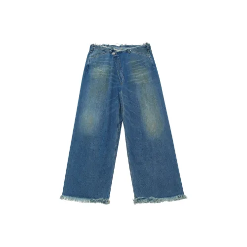 SANKUANZ Blue Men's Jeans SANKUANZ Синий Мужские Джинсы
