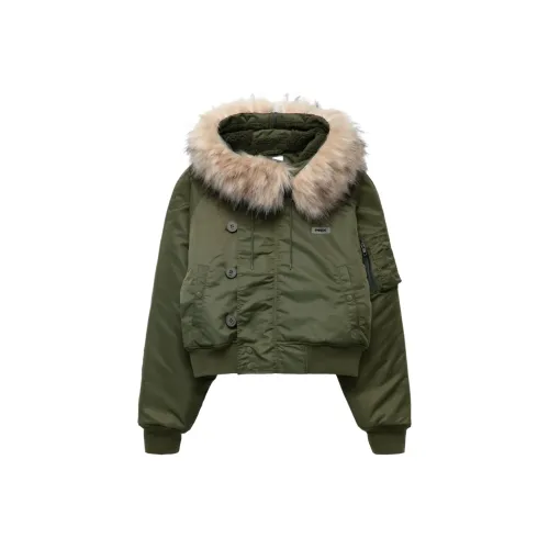 PRIX Зеленый Женский Куртки