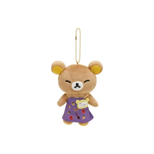 SAN X Рилаккума Aben SHOP Manager Плюшевый Брелок 13 см Рекомендуемая Высота