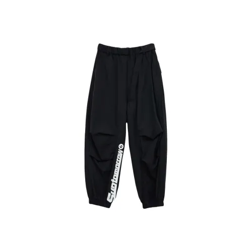 SUNTOMORROW Брюки 2025 Лето Черный Темный Кофейный Подростки