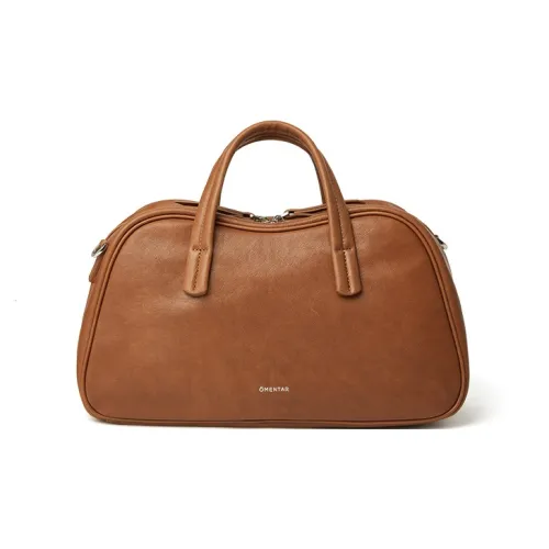 Omentar Коровья кожа Сумка через плечо Женская Черный Какао-коричневый