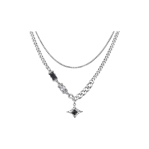 FUYOU Ожерелья из титанового сплава Унисекс