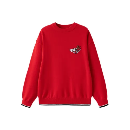 BALABALA Свитер Оранжевый Красный Унисекс