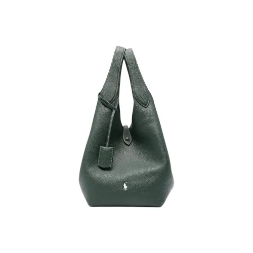 Polo Ralph Lauren Телячья кожа Сумка Средний Женская Темно-зеленая
