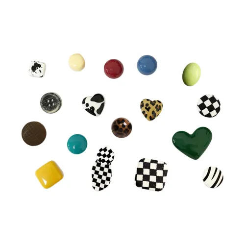 US8ACC Смола Обувь Цветочный Дизайн Пряжка Унисекс