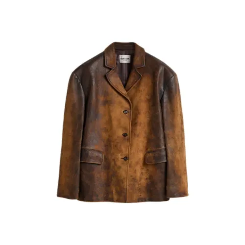 MIU MIU FW25 Кожа Куртка Женская