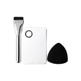 Тональная основа, кисть + палетка + черный ананас, воздух, амортизация