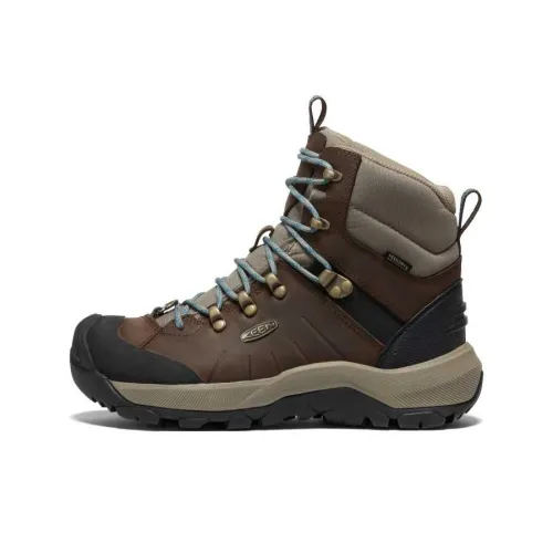 KEEN Revel 4 Дышащий Термический Водонепроницаемый Устойчивый к истиранию Противоскользящий Crew Outdoor Женские