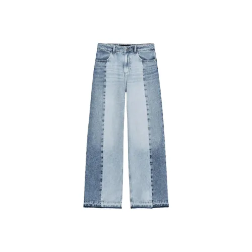ZARA Medium Blue Women's Jeans ZARA Средне-синие женские джинсы