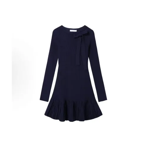 La Chapelle Летний Длинный Рукав Платье Женское