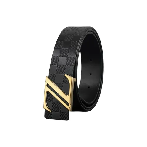 Devanro Ремни из коровьей кожи Мужской 3,8 см