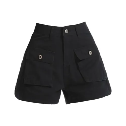 NIUXIAOMO Черные Женские Джинсовые Шорты