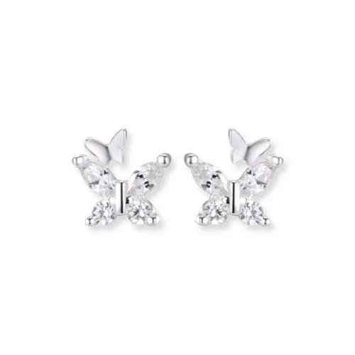 I YOU Alloy Stud Earrings Women's