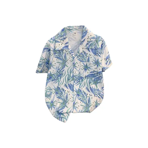 KAIPAINEN Синий Унисекс Рубашки