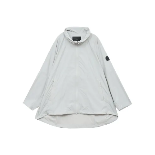 SUNTOMORROW Куртка 2025 Лето Отбеленный Светло-серый Подростки