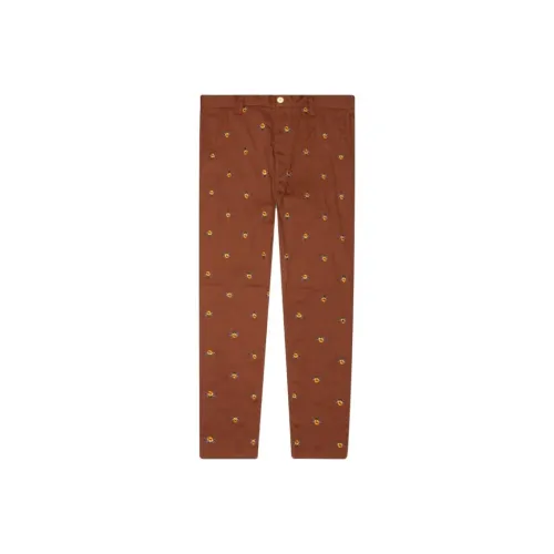 Мороженое, коричневый, унисекс, повседневные брюки