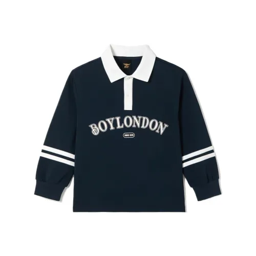 BOY JUNIOR Темно-синий Kids Поло