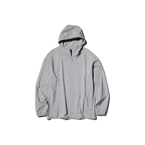 UNIQLO Серый Мужской Парки