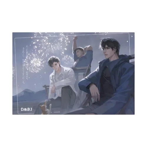 DMBJ The Lost Tomb The Lost Tomb Works The Lost Tomb Merch Rain Village Fireworks Акрил Прозрачный Card Photo Card