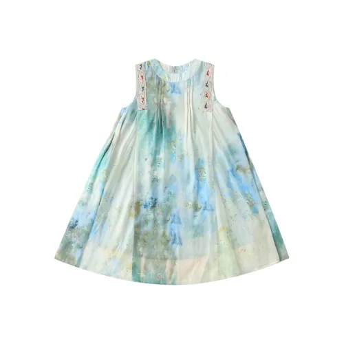 PROTECTCAMEL Зеленые Платья для девочек