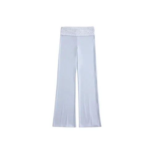 Hollister Blue Women's Casual Pants Hollister Синий Женские Повседневные Брюки