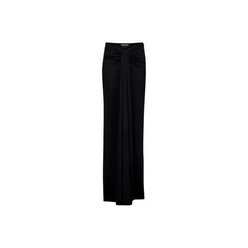 TOM FORD Черные Женские Повседневные Длинные Юбки