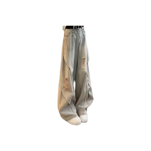 UPWARD LAB Желтый Унисекс Джинсы