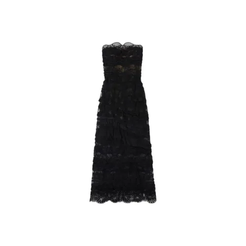ERMANNO SCERVINO Черные Женские Платья без рукавов