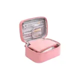 Розовая косметическая сумка для путешествий