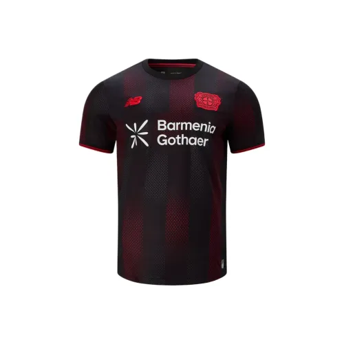 New Balance Футбол Джерси Мужской Черный Красный