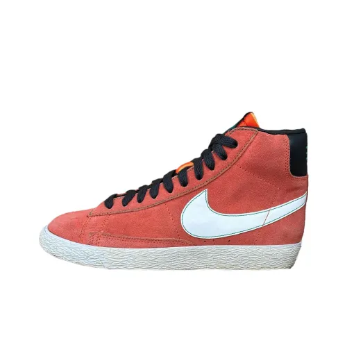 Nike Blazer Дышащий MID Топ Скейтборд Кроссовки Женские Красный
