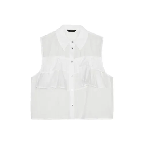 ZARA Белые Женские Рубашки