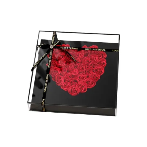 TLXT Креативный DIY Вдохновленный CHANEL Розовое Мыло Цветочный Дизайн Акриловая Цветочная Коробка DIY Игрушки