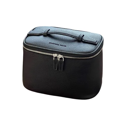 OMGD Портативный Путешествие Кожа Большая емкость Туалетная сумка Мода Дизайн Защита от пыли Хранение