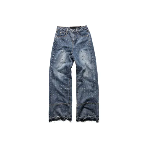 RACER WORLDWIDE Blue Women's Jeans RACER WORLDWIDE Синий Женские Джинсы