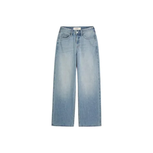 Hollister Blue Women's Jeans Hollister Синий Женские Джинсы