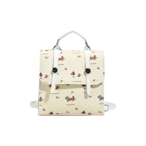 Miss Angel ПУ (полиуретан) Рюкзак Стандартный Женский Снуд Желтый