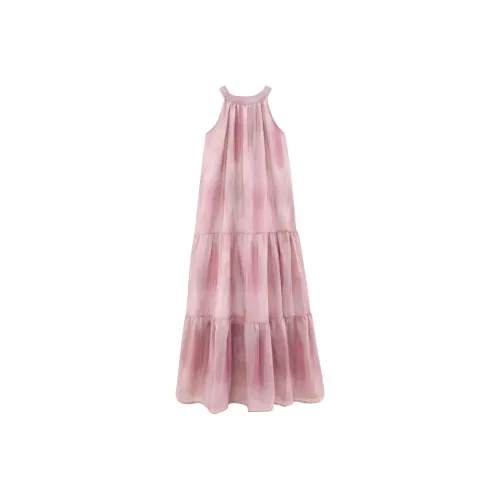 Wang Leshi Без рукавов Платье Женское