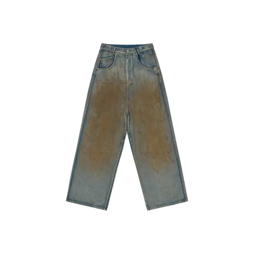 SANKUANZ Blue Men's Jeans SANKUANZ Синий Мужские Джинсы