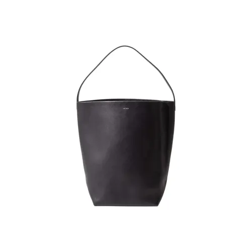 THE ROW N S Park Saddle Leather Bag Large Women's Black