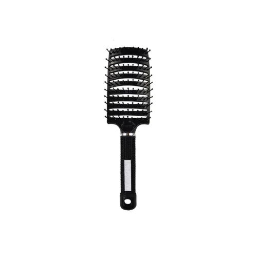 BEAUTIFUL AND CHARMING Стайлинг Расческа Унисекс Формирующая Волумизирующая Большая Изогнутая Расческа с Ребристой Поверхностью Портативная