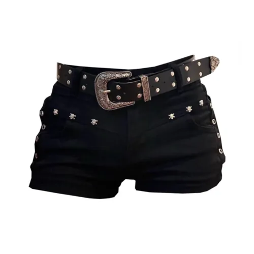 LWLG Повседневные шорты женские черные