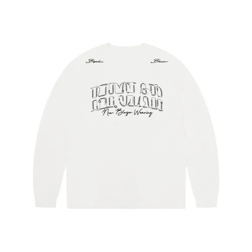 BIPOLAR Длинный рукав Т-рубашка Унисекс