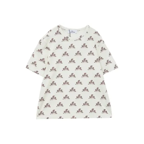 SUNTOMORROW T-рубашка 2025 Лето Белый Подростки