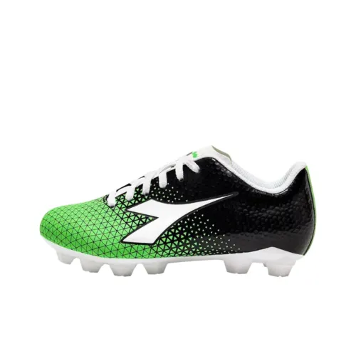 DIADORA Cattura Low Топ Детская Футбольная Обувь Черная Зеленая Подростковая