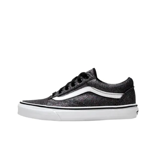Vans Old Skool Скейтборд Кроссовки Унисекс Черные