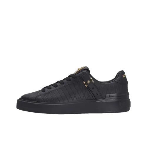 BALMAIN B Buzz Low Топ Скейтборд Кроссовки Женские Черные