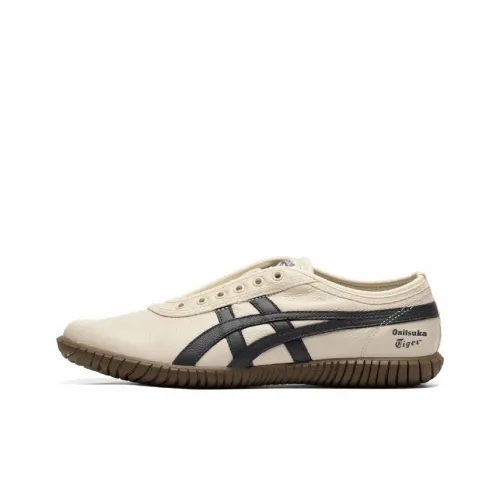 Onitsuka Tiger Tsunahiki Износостойкий Низкий Топ Casual Унисекс Бежевый