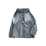 [Гигроскопичность Anti-Sweat] Темно-серый (M22 Счастливый Улыбка Логотип на груди)