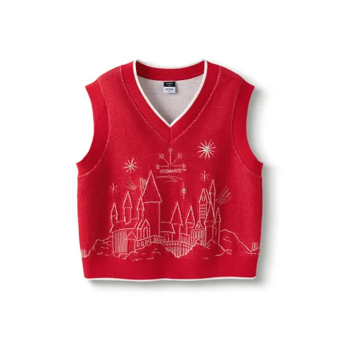 BALABALA Красный тон 00366 Унисекс Жилеты